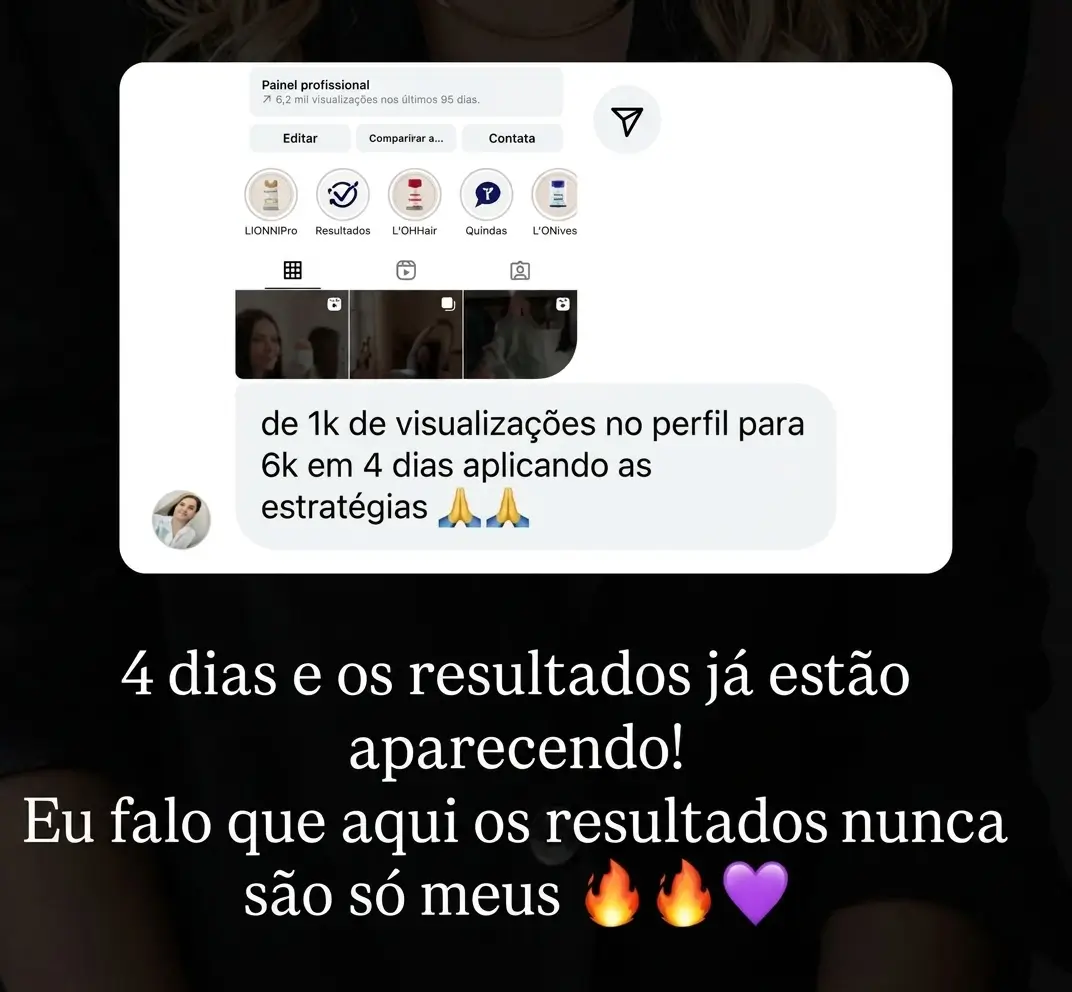 Resultado compartilhado por cliente do Cresça com Reels (2 de 45)