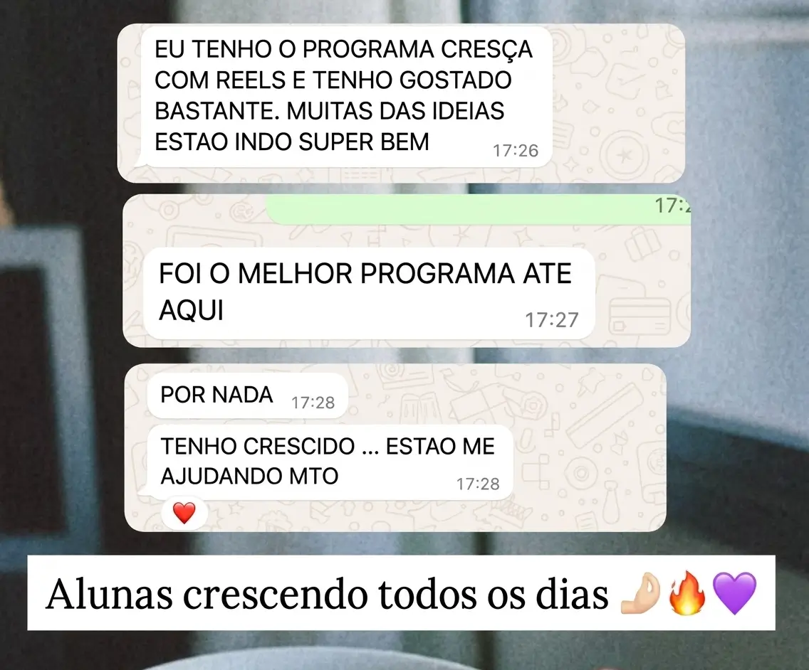 Resultado compartilhado por cliente do Cresça com Reels (9 de 45)