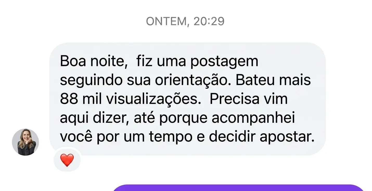 Resultado compartilhado por cliente do Cresça com Reels (12 de 45)