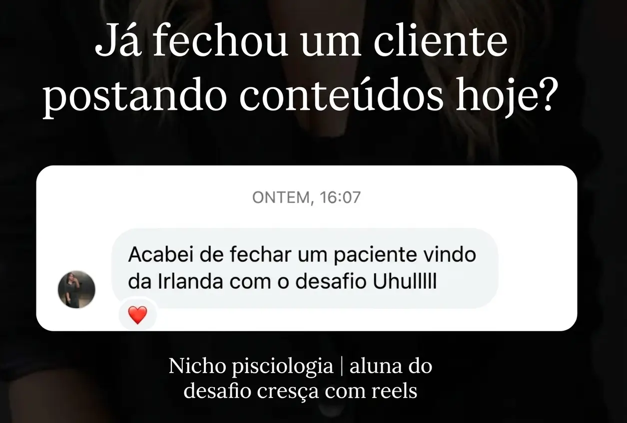 Resultado compartilhado por cliente do Cresça com Reels (15 de 45)