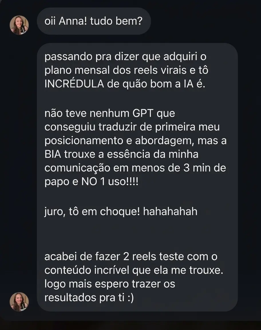 Resultado compartilhado por cliente do Cresça com Reels (28 de 45)